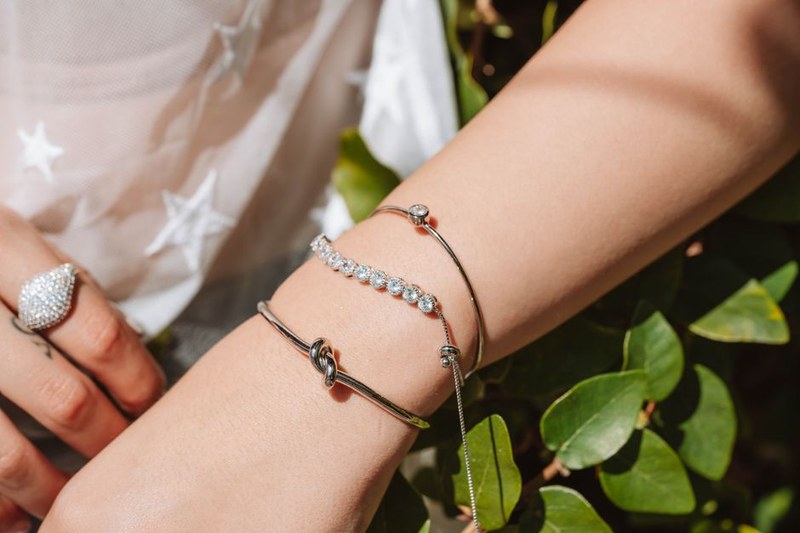 Bracelet Chaîne Argentée